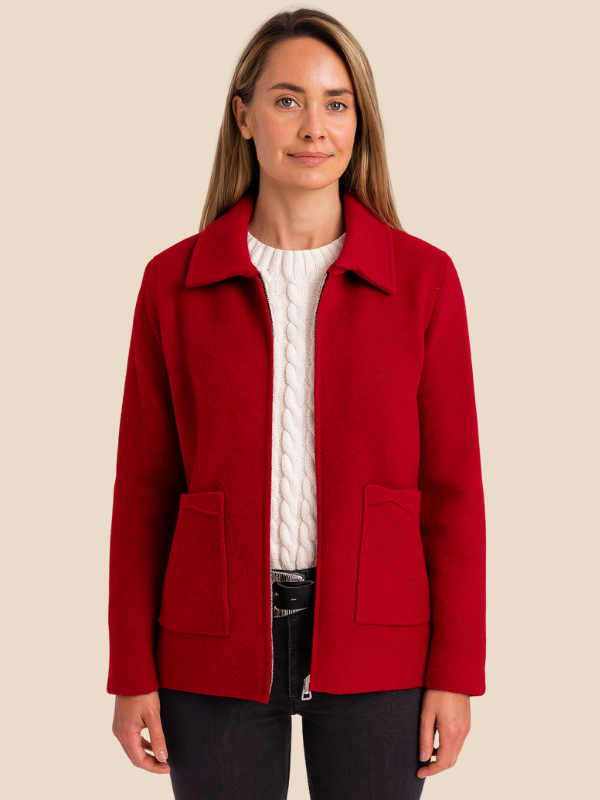 Dames Cardigan Met Klassiek Ontwerp En Elegante Pasvorm