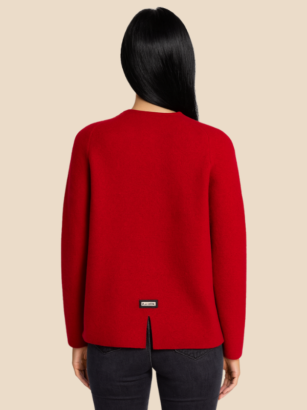 Dames Cardigan Met Klassiek Ontwerp En Elegante Pasvorm