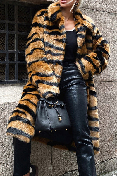 Dames Imitatiebontjas Met Dierenprint En Luxe Afwerking