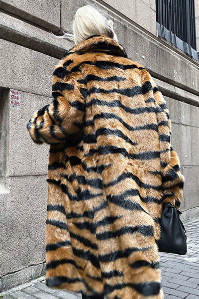 Dames Imitatiebontjas Met Dierenprint En Luxe Afwerking