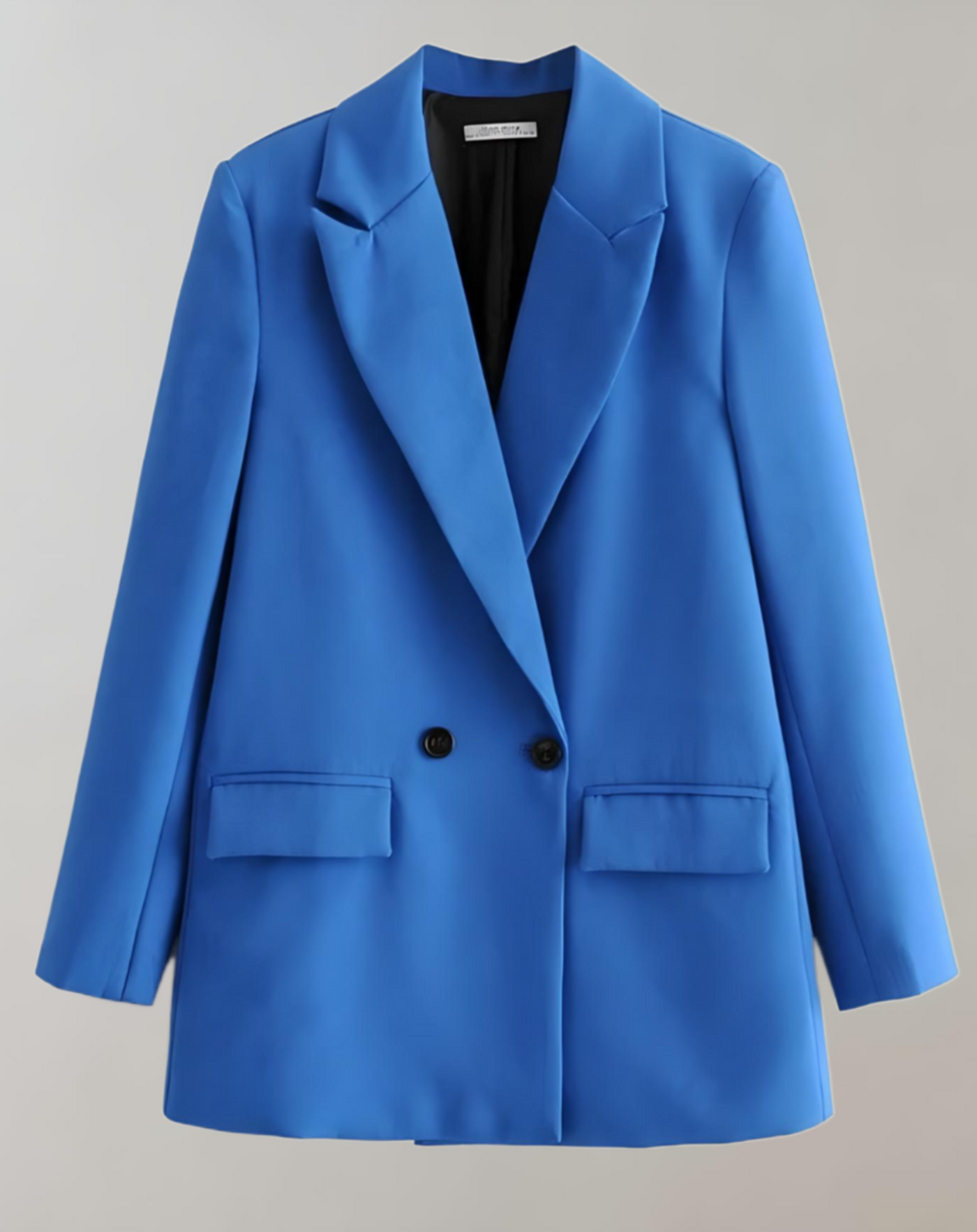 Dames Losse Blazer Met Knopen En Comfortabele Pasvorm