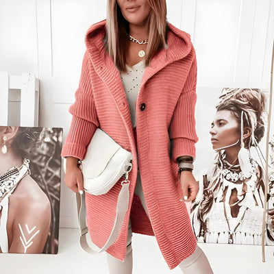 Dames Cardigan met Knopen en Lange Mouwen