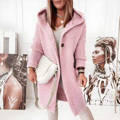 Dames Cardigan met Knopen en Lange Mouwen