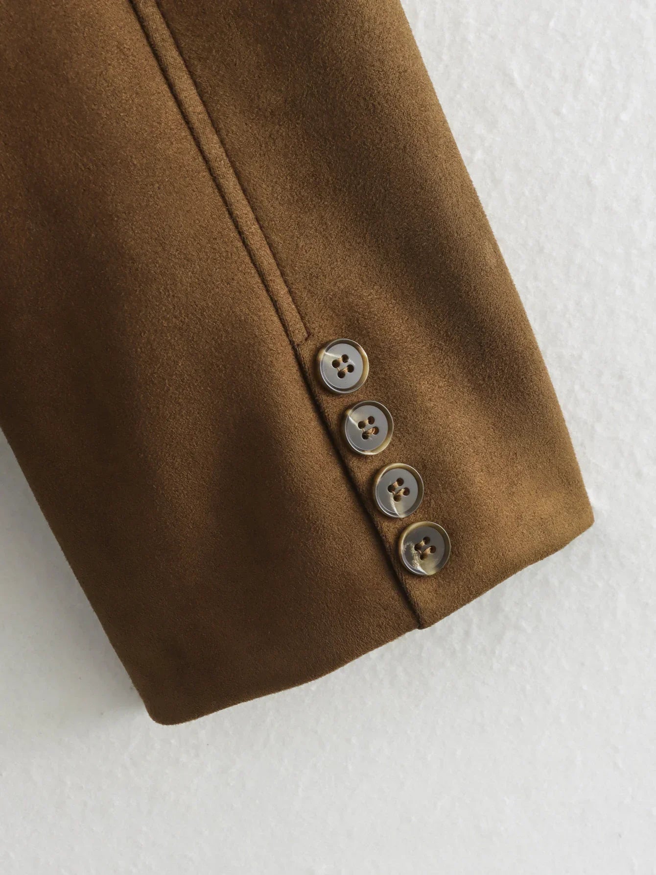 Dames Blazer Met Reverskraag En Klepzakken