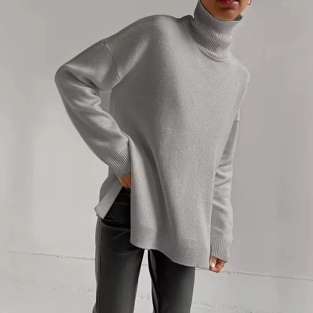 Dames Coltrui Met Opstaande Kraag En Oversized Pasvorm