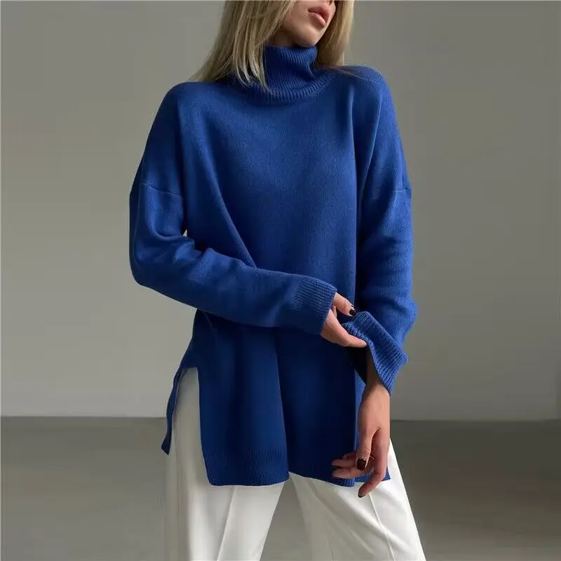 Dames Coltrui Met Opstaande Kraag En Oversized Pasvorm