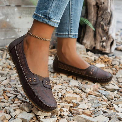 Dames Comfortabele Loafers Met Ademend Ontwerp
