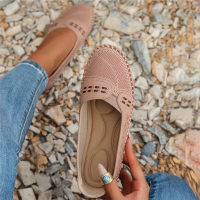 Dames Comfortabele Loafers Met Ademend Ontwerp