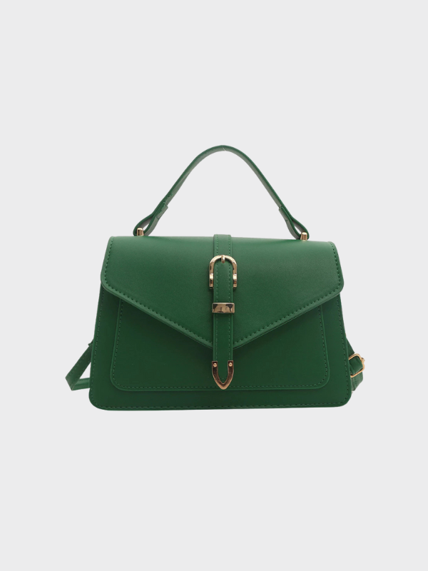 Dames Crossbody Handtas Met Gouden Details En Verstelbare Schouderriem