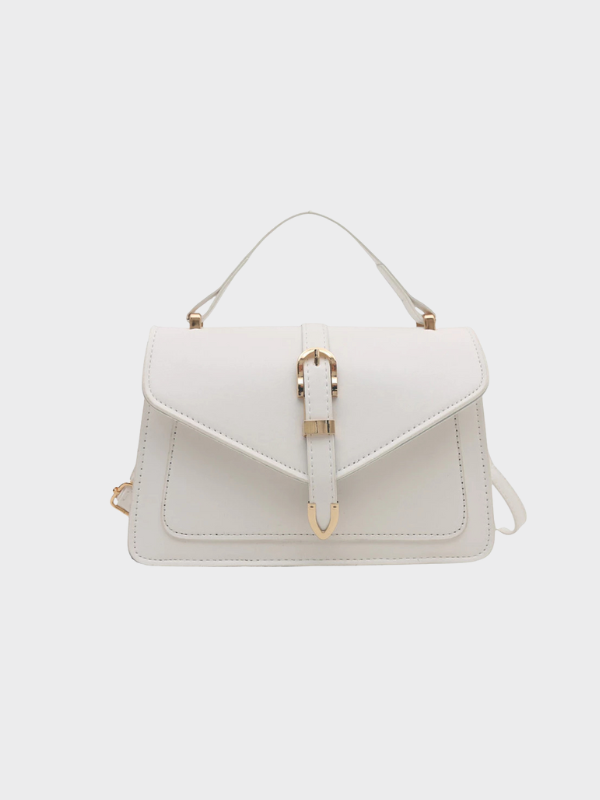 Dames Crossbody Handtas Met Gouden Details En Verstelbare Schouderriem