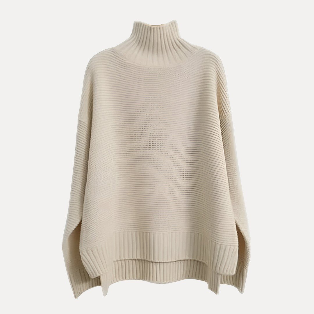 Dames Oversized Gebreide Coltrui Met Tijdloos Design