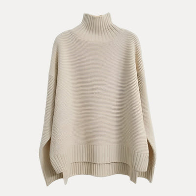 Dames Oversized Gebreide Coltrui Met Tijdloos Design