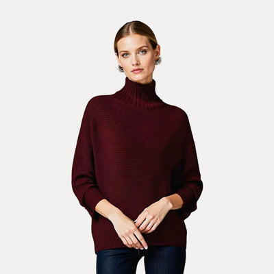 Dames Oversized Gebreide Coltrui Met Tijdloos Design