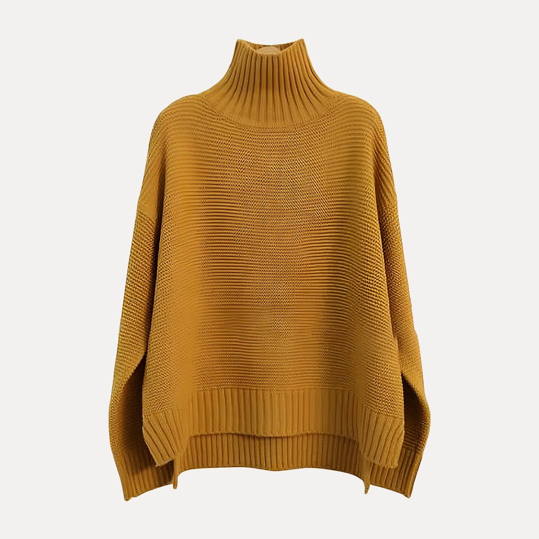 Dames Oversized Gebreide Coltrui Met Tijdloos Design