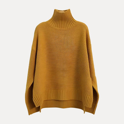 Dames Oversized Gebreide Coltrui Met Tijdloos Design
