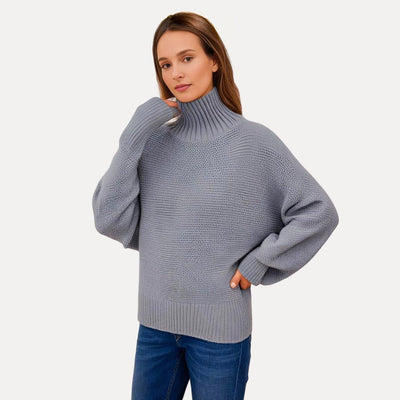 Dames Oversized Gebreide Coltrui Met Tijdloos Design