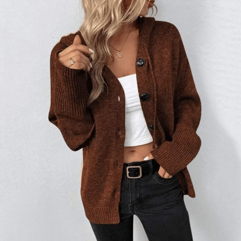 Dames Cardigan met Relaxed Fit
