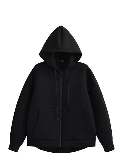 Dames Hoodie Met Capuchon En Ritssluiting
