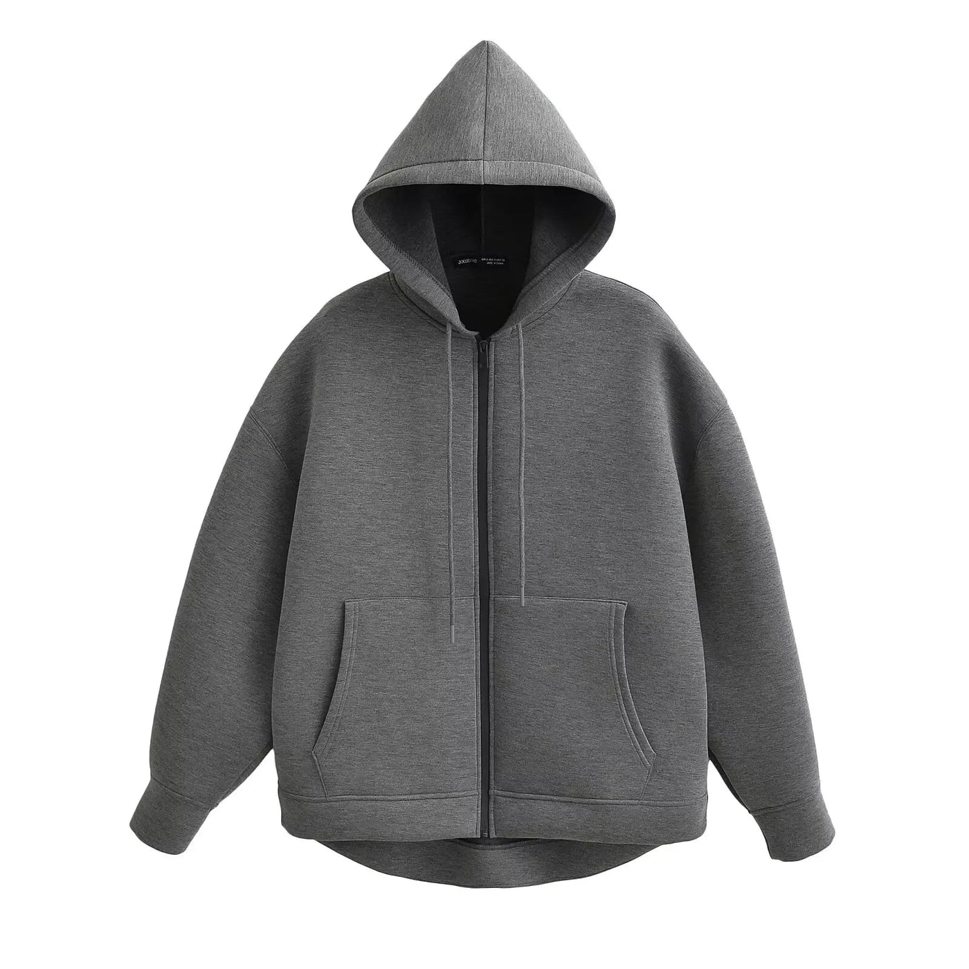 Dames Hoodie Met Capuchon En Ritssluiting
