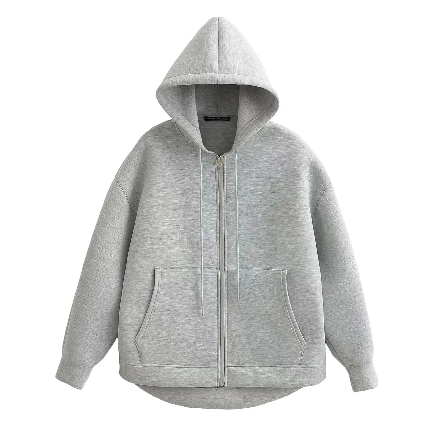 Dames Hoodie Met Capuchon En Ritssluiting