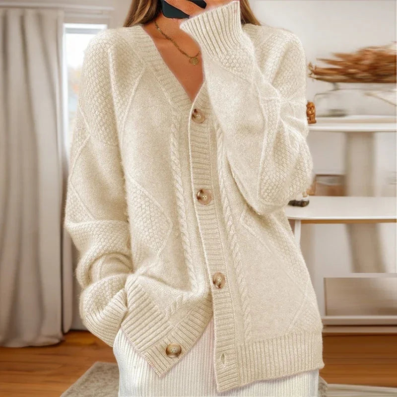 Dames Gebreide Cardigan