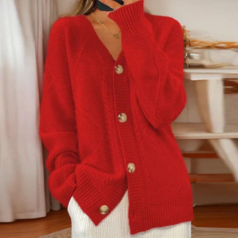 Dames Gebreide Cardigan