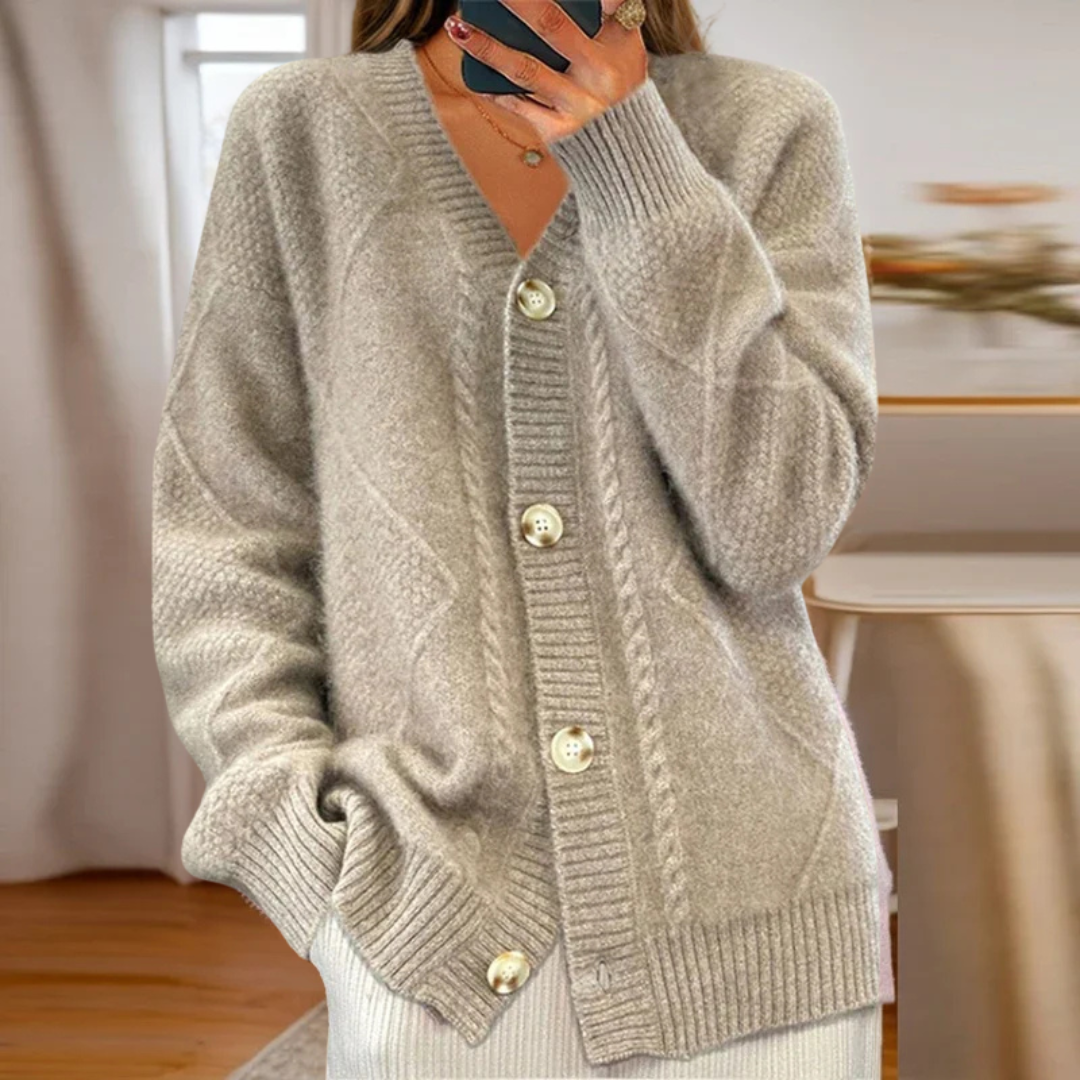 Dames Gebreide Cardigan