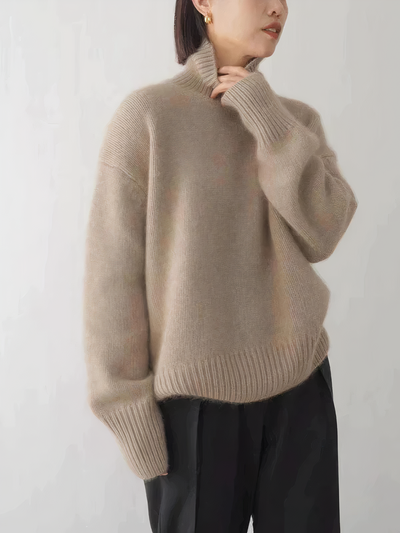 Dames Cashmere Coltrui Met Lange Mouwen