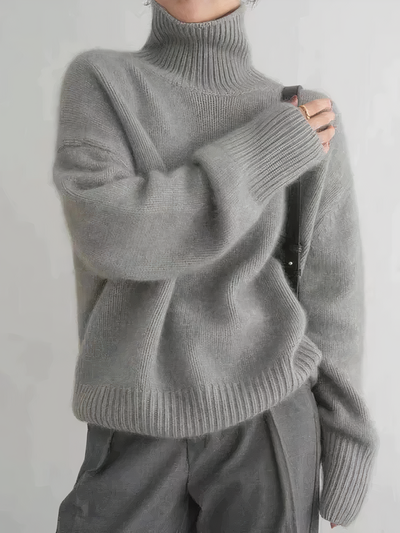 Dames Cashmere Coltrui Met Lange Mouwen