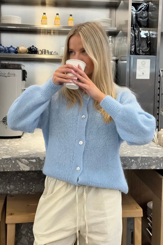 Dames Klassieke Gebreide Cardigan Met Knopen En Lange Mouwen