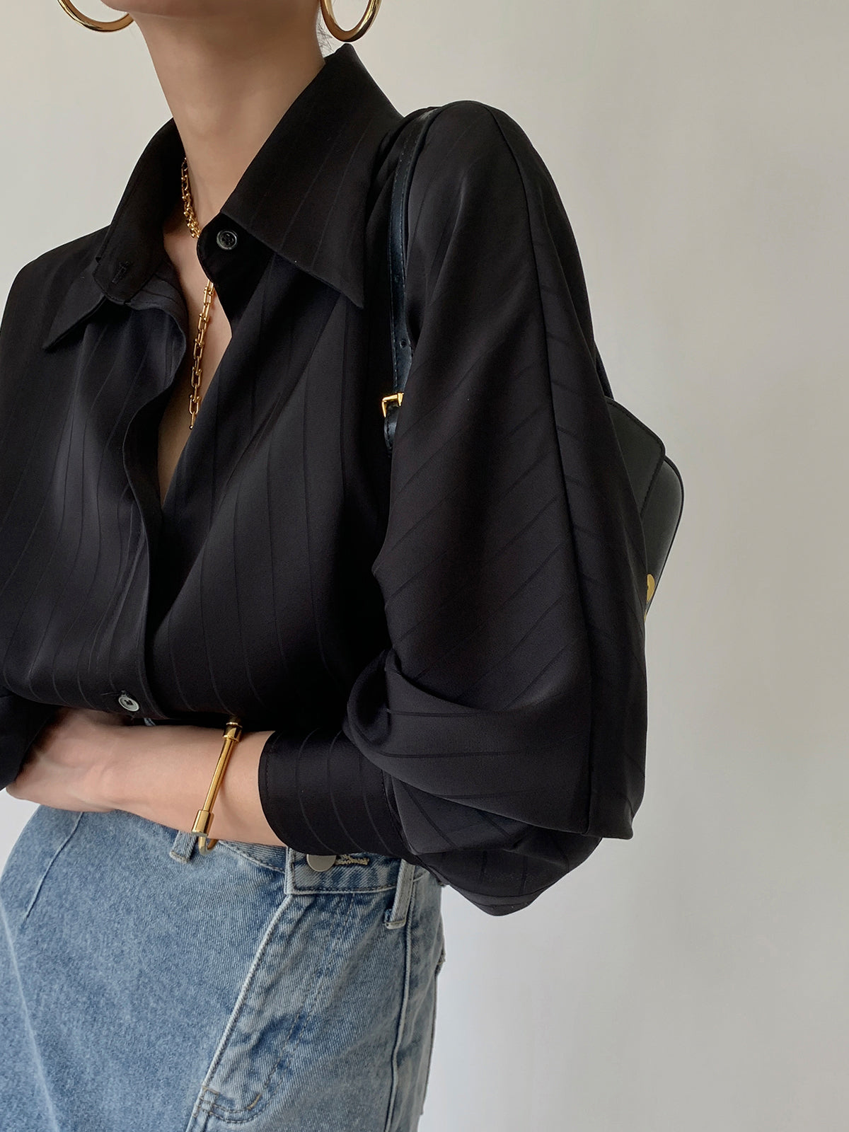Oversized Dames Blouse met Tijdloos Ontwerp