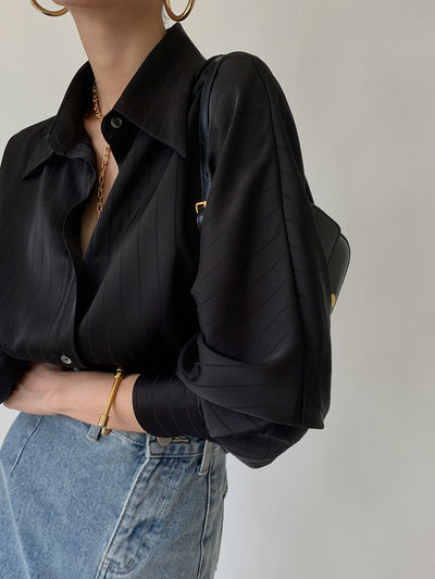 Oversized Dames Blouse met Tijdloos Ontwerp