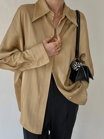 Oversized Dames Blouse met Tijdloos Ontwerp