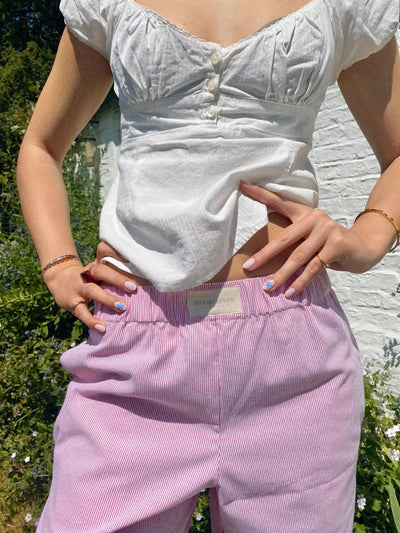 Dames Loungebroek Met Elastische Tailleband En Comfortabele Pasvorm