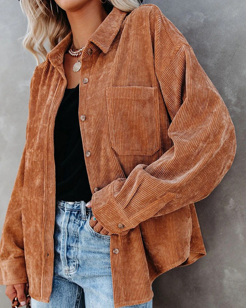 Dames Oversized Blouse Met Lange Mouwen