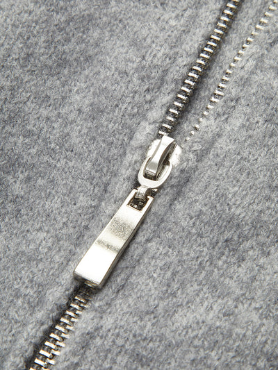Dames Oversized Gebreide Vest Met Open Kraag En Lange Mouwen