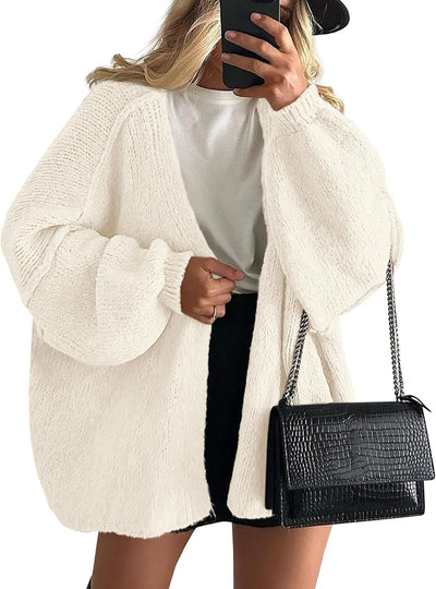 Dames Oversized Gebreide Vest