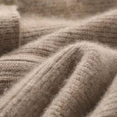 Dames Merino Gebreide Vest Met Rits En Lange Mouwen