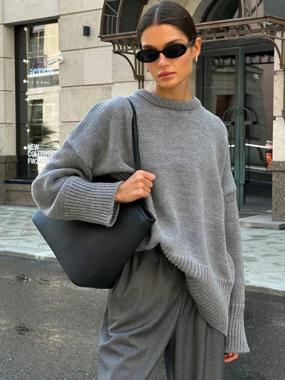 Dames Comfortabele Allround Sweater Met Lange Mouwen