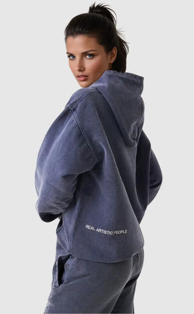 Dames Comfortabele Hoodie Met Culture Design En Rhinestone Details