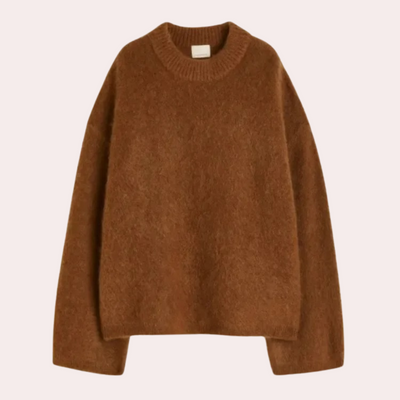 Dames Oversized Gebreide Trui