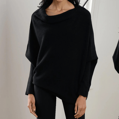 Dames Off Shoulder Trui Met Lange Mouwen En Losse Pasvorm