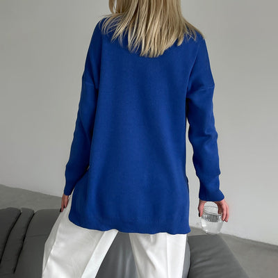 Dames Warme Coltrui Met Lange Mouwen