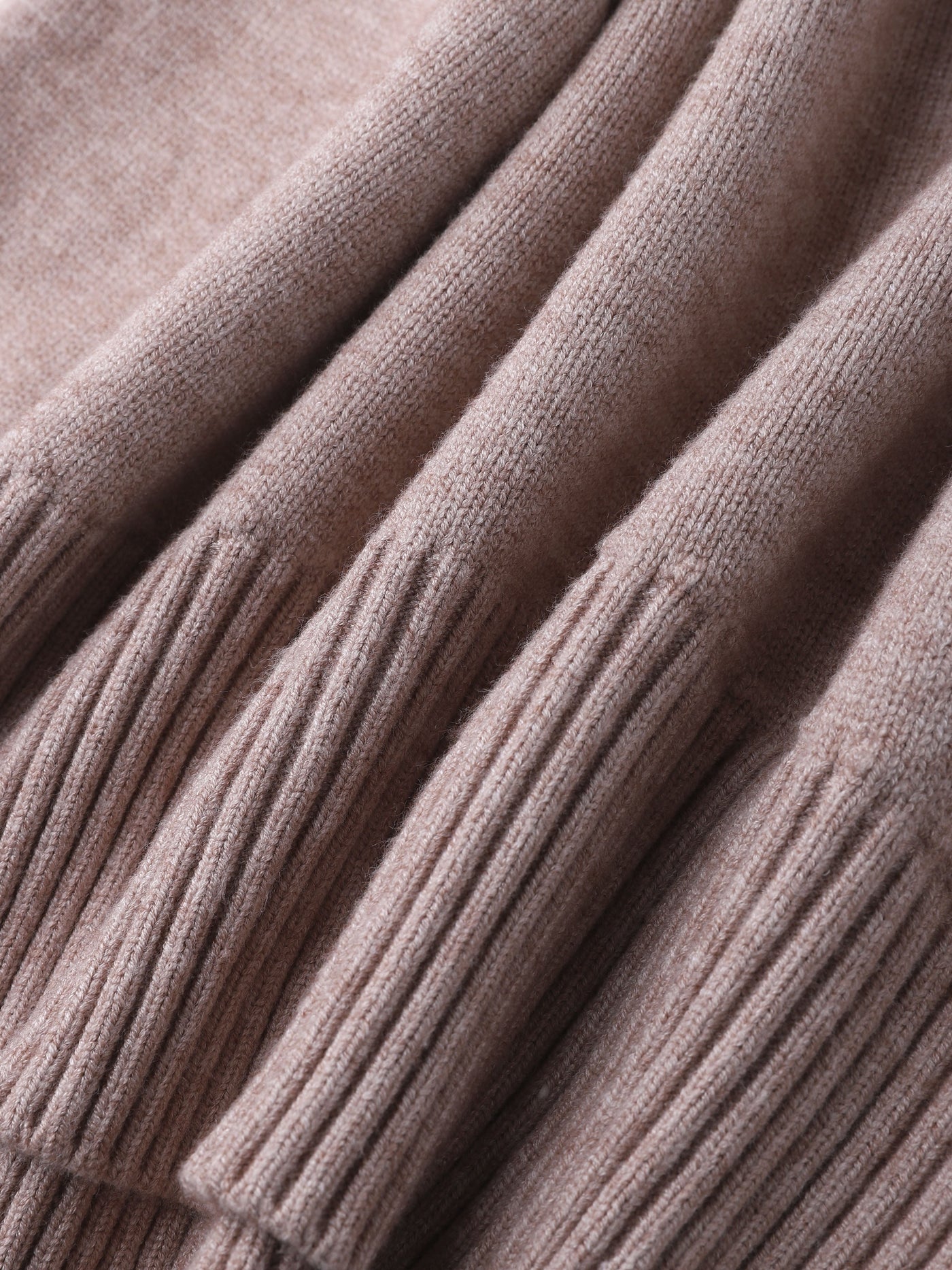 Dames Gebreide Coltrui Met Oversized Pasvorm En Lange Mouwen