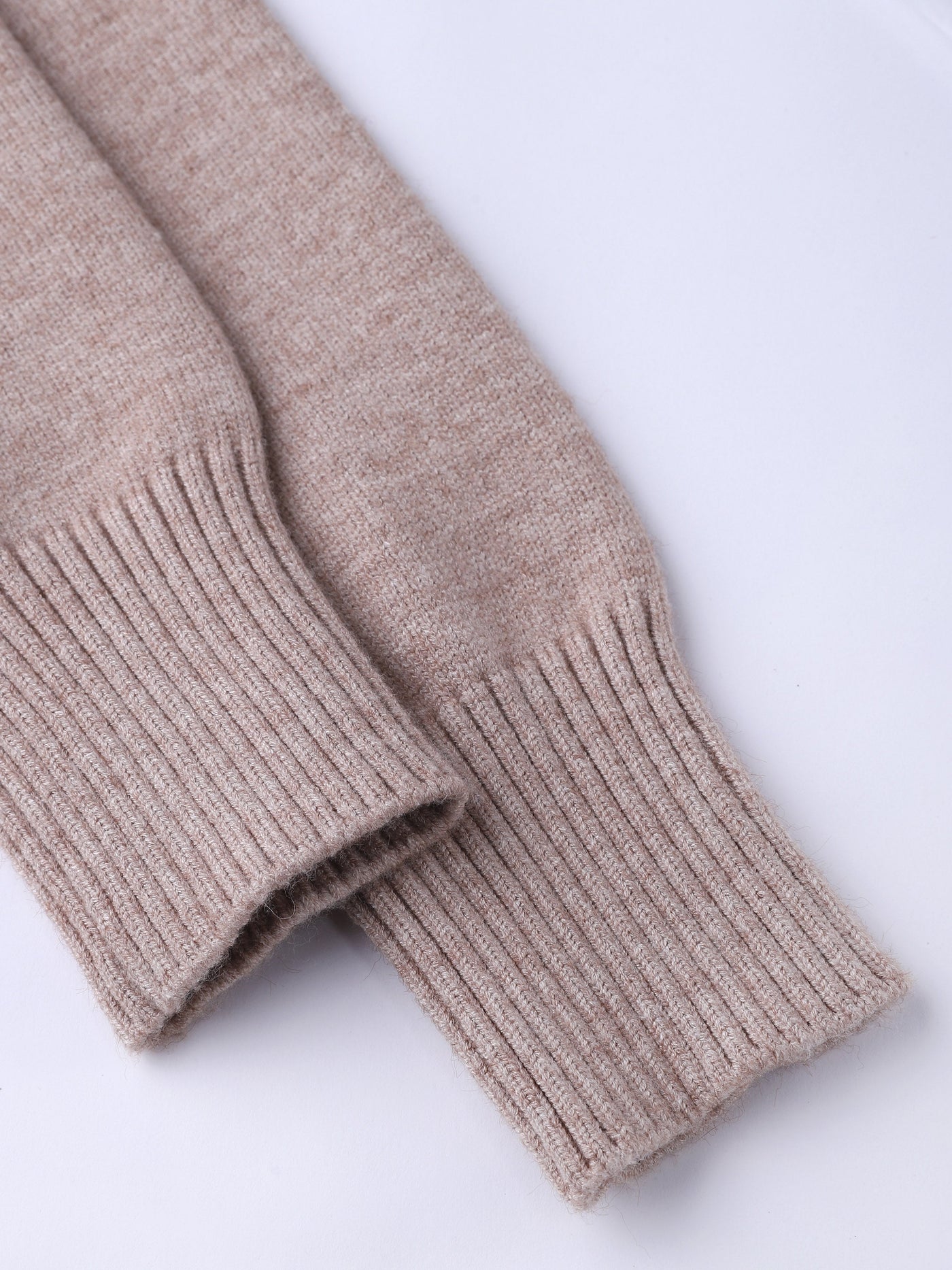Dames Gebreide Coltrui Met Oversized Pasvorm En Lange Mouwen